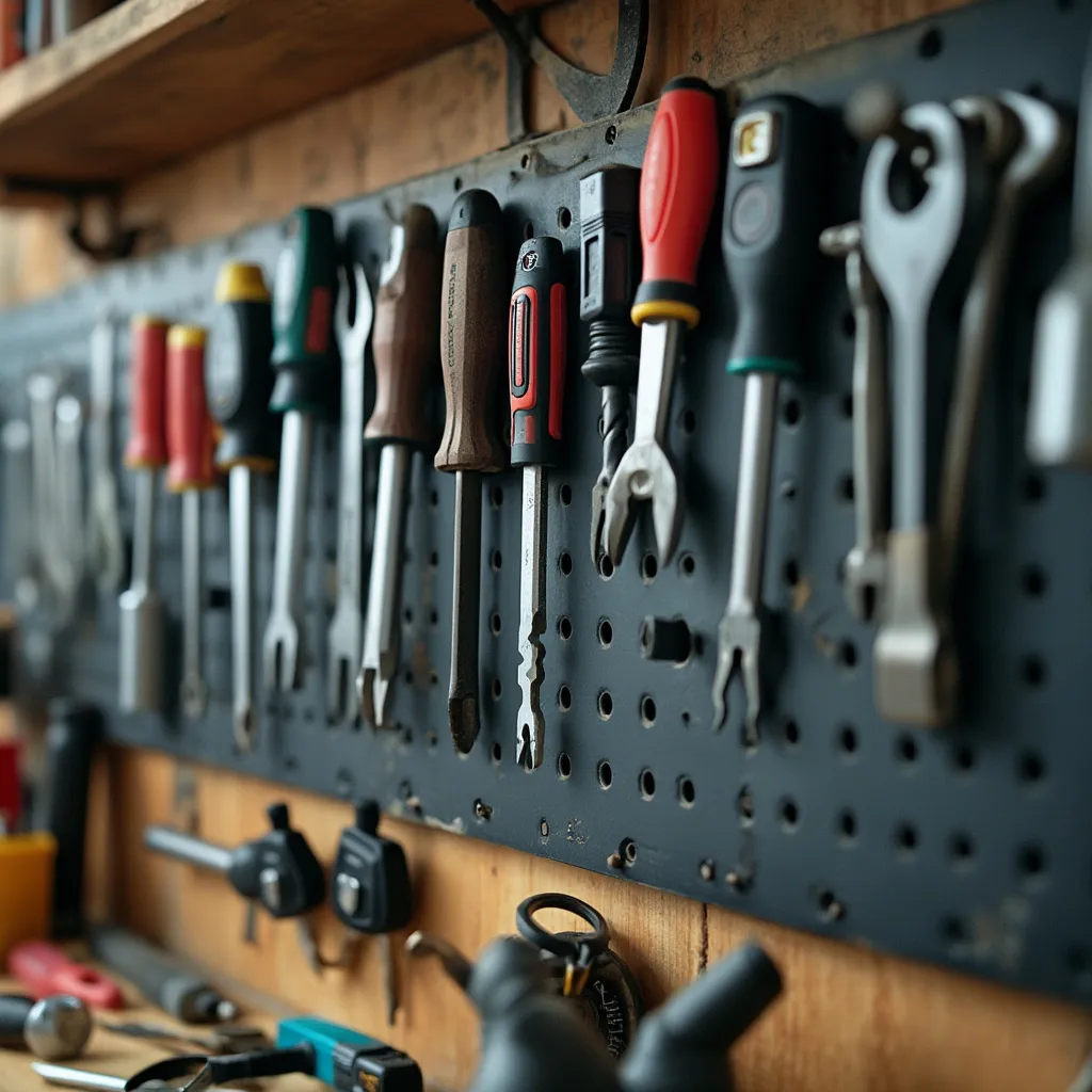 Detalle de herramientas especializadas